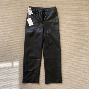 Melina Pant Cropped Size 2 Black New with tags